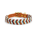 Pawly Caramel Mocha Plaid Dog Collar – product image 7